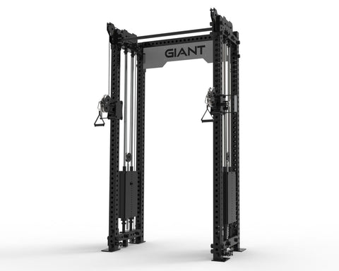 GIANT BD3X Axis 4-Post - Half Rack Functional Trainer (Tall)