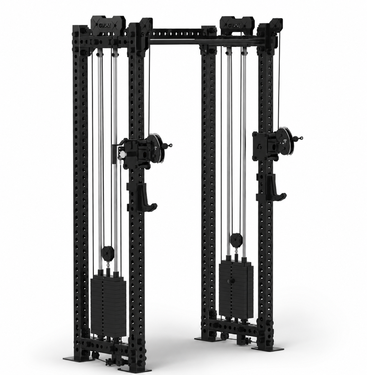 BD3X AXIS 4 Post Functional Trainer Half Rack 94.5"