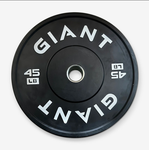GIANT Black Bumper Plates (Final Sale)