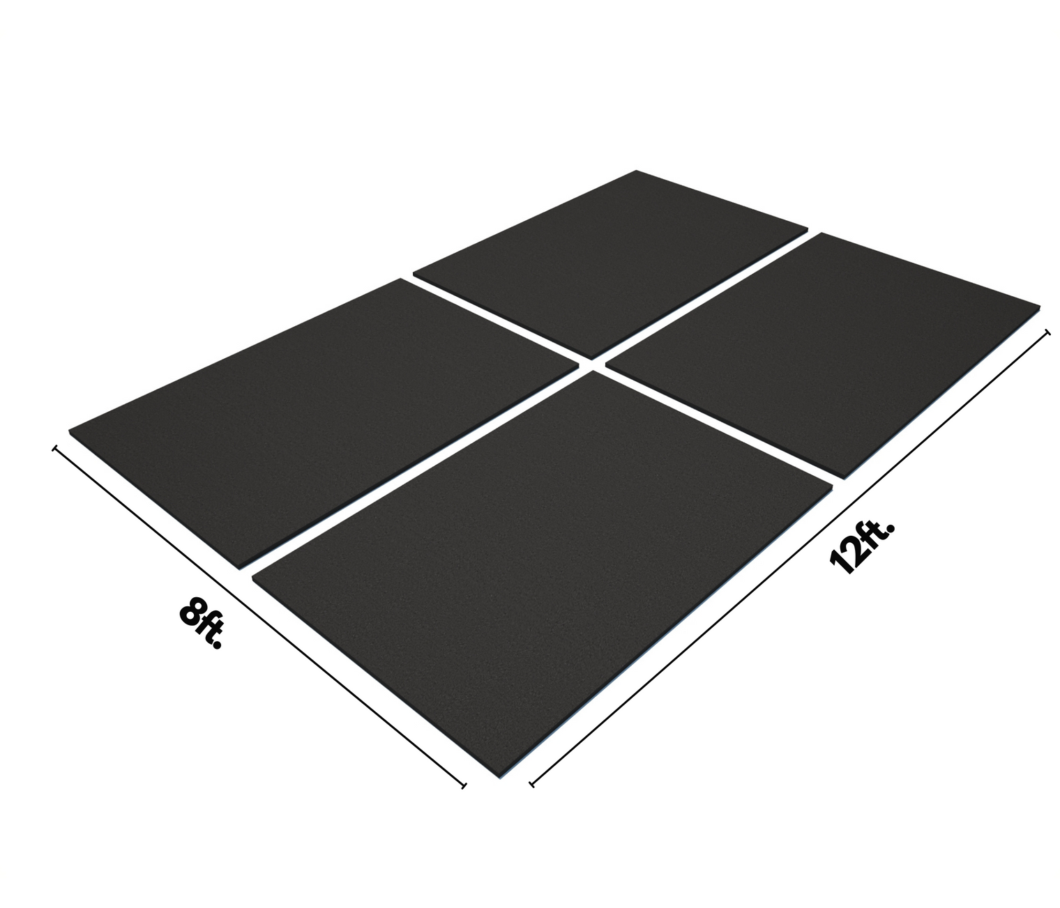4' X 6' Fitness Equipment Flooring Mats
