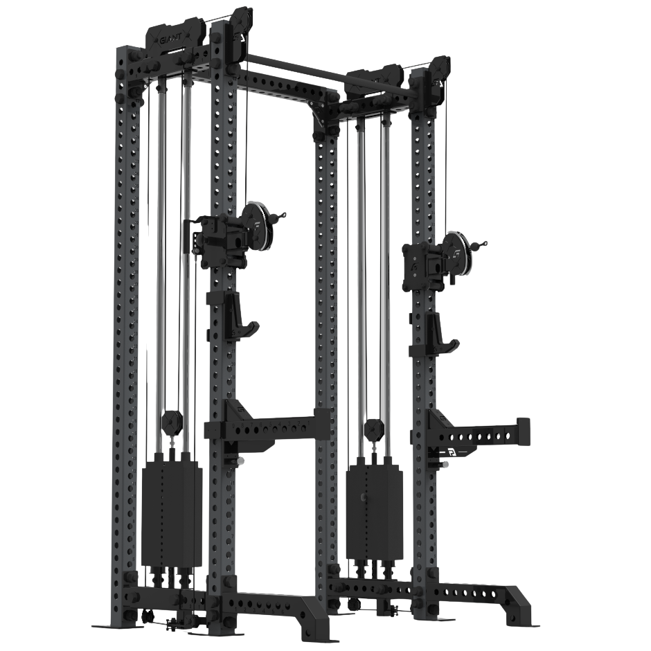 BD3X AXIS 4 Post Functional Trainer Half Rack 94.5"