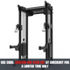GIANT BD3X Axis 4-Post - Half Rack Functional Trainer Bundle (Tall)