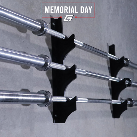 GIANT 3 Barbell Gun Rack Storage