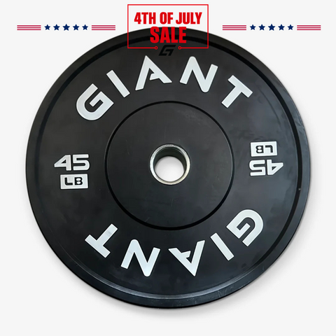 GIANT Black Bumper Plates