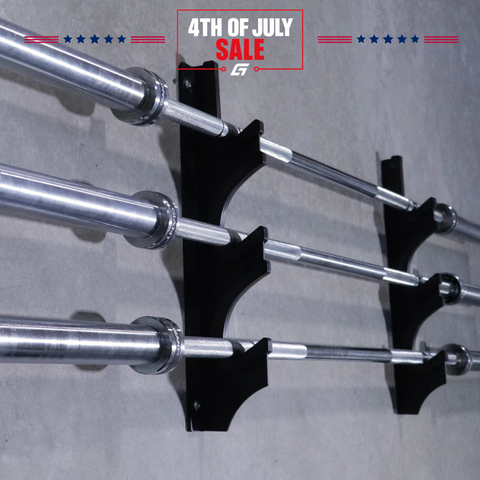 GIANT 3 Barbell Gun Rack Storage