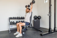 GIANT Rubber Hex Dumbbell Sets - Ergonomic