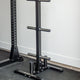 GIANT Bumper Plate Tree w/ Bar Storage