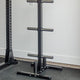 GIANT Bumper Plate Tree w/ Bar Storage