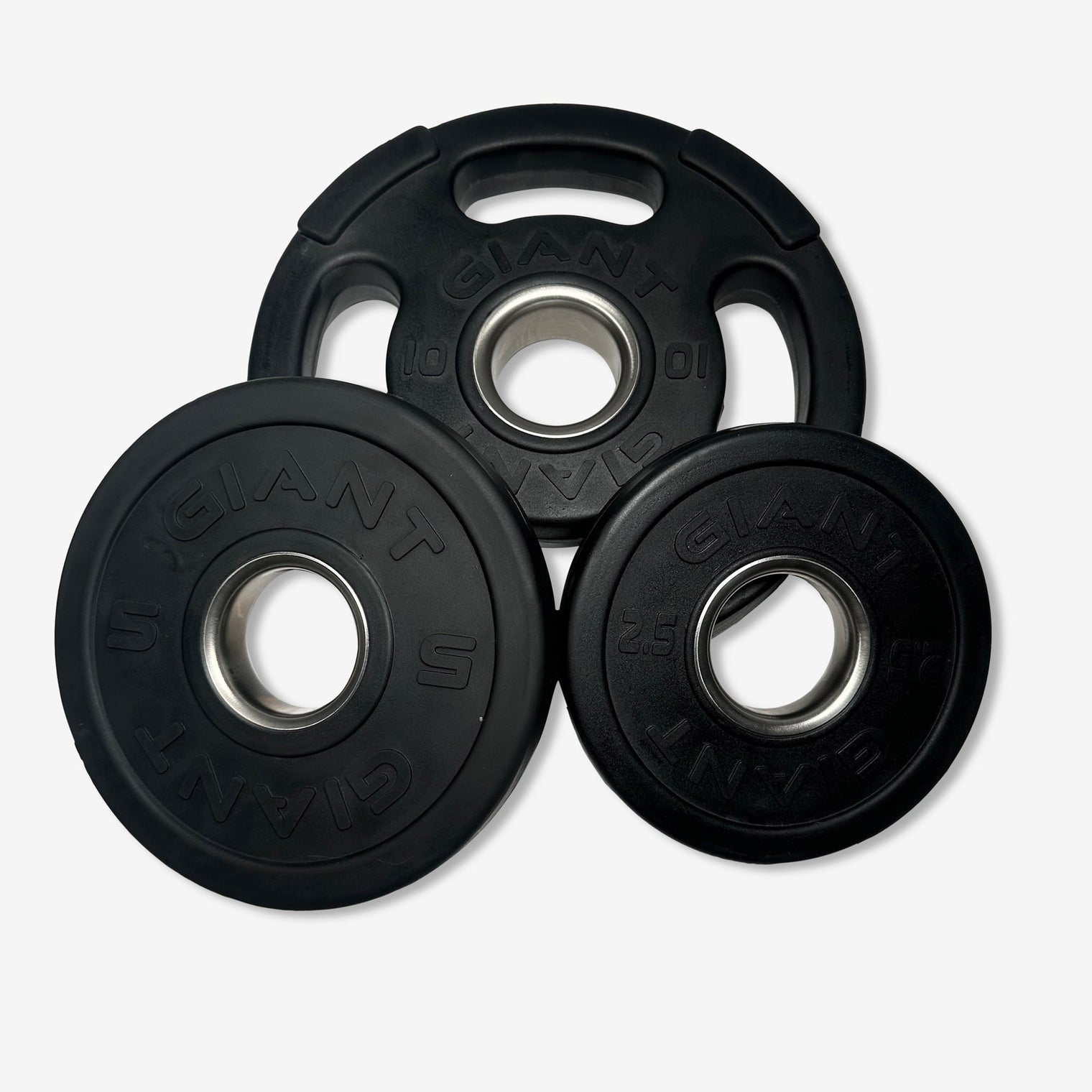 Rubber Grip Olympic Plates