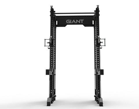 GIANT BD3X Axis 4-Post - Half Rack Functional Trainer Bundle (Tall)