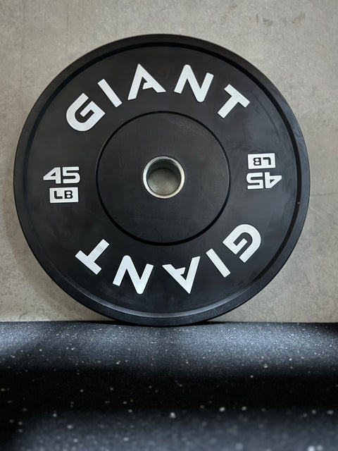 GIANT Black/White Bumper Plates (Factory Seconds)