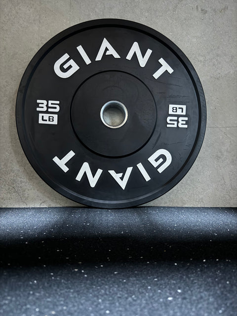 GIANT Black/White Bumper Plates (Factory Seconds)