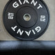 GIANT Black/White Bumper Plates (Factory Seconds)