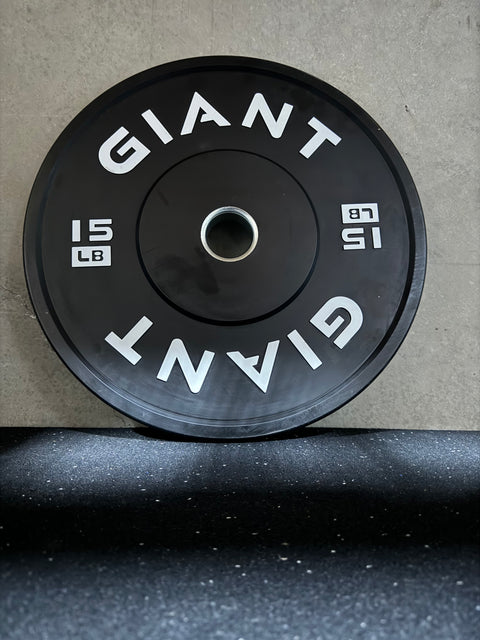 GIANT Black/White Bumper Plates (Factory Seconds)