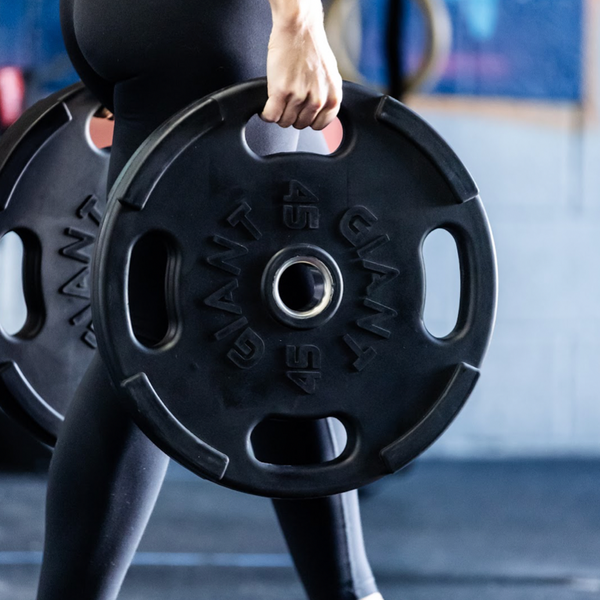 Rubber Grip Olympic Plates