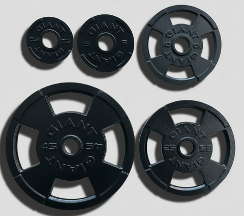 GIANT Iron Grip Olympic Plates