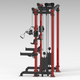 GIANT BD3X Axis 4-Post - Half Rack Functional Trainer Bundle (Tall)