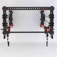 BD3X AXIS 4 Post Functional Trainer Half Rack 82.5"
