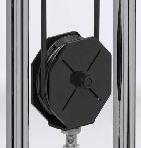 GIANT BD3X Axis 4-Post - Half Rack Functional Trainer (Tall)