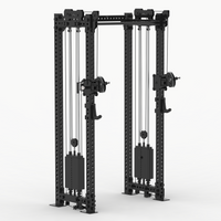 BD3X AXIS 4 Post Functional Trainer Half Rack 82.5"