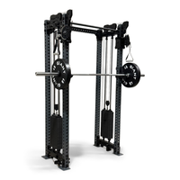 BD3X AXIS 4 Post Functional Trainer Half Rack 82.5"