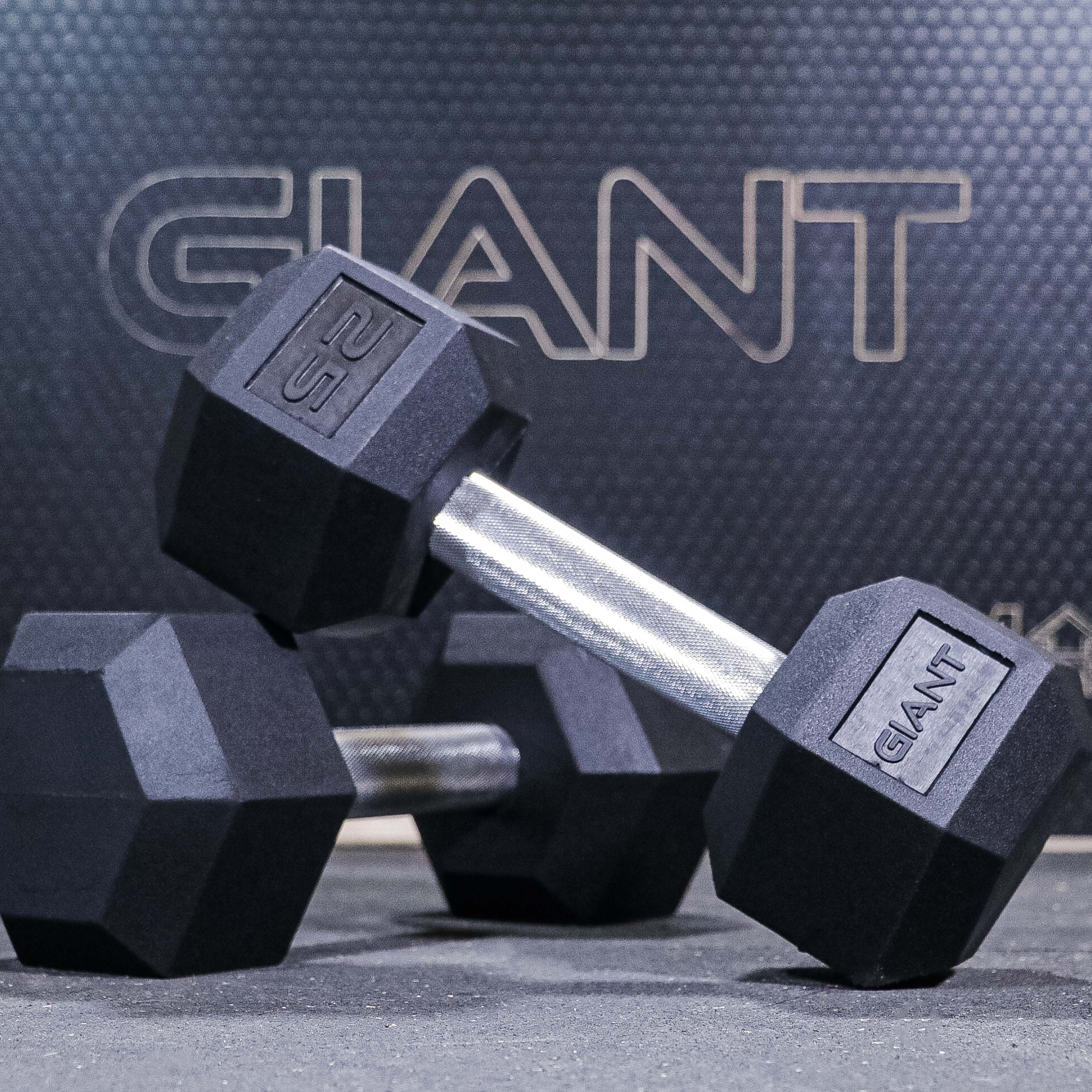 25 pound hex discount dumbbells