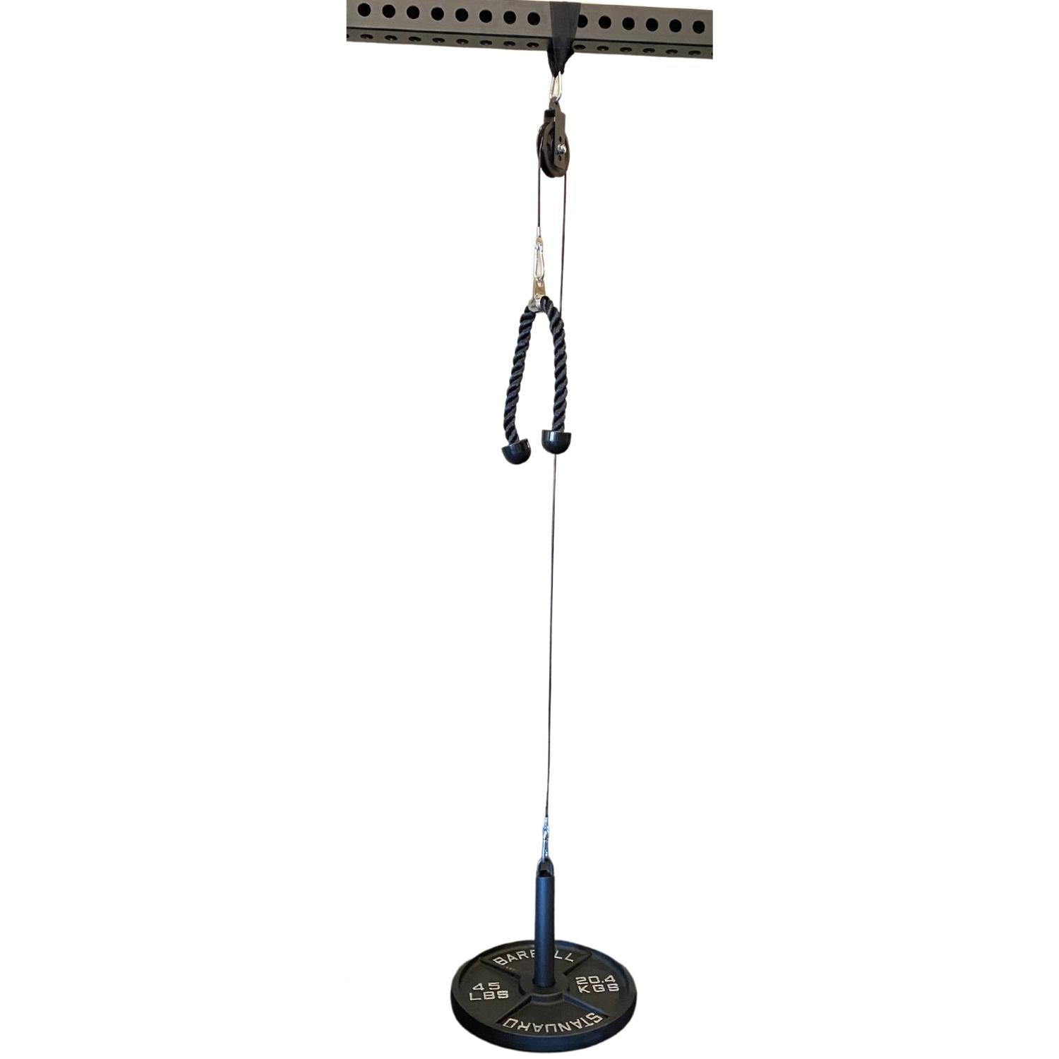 Home gym best sale pulley machine