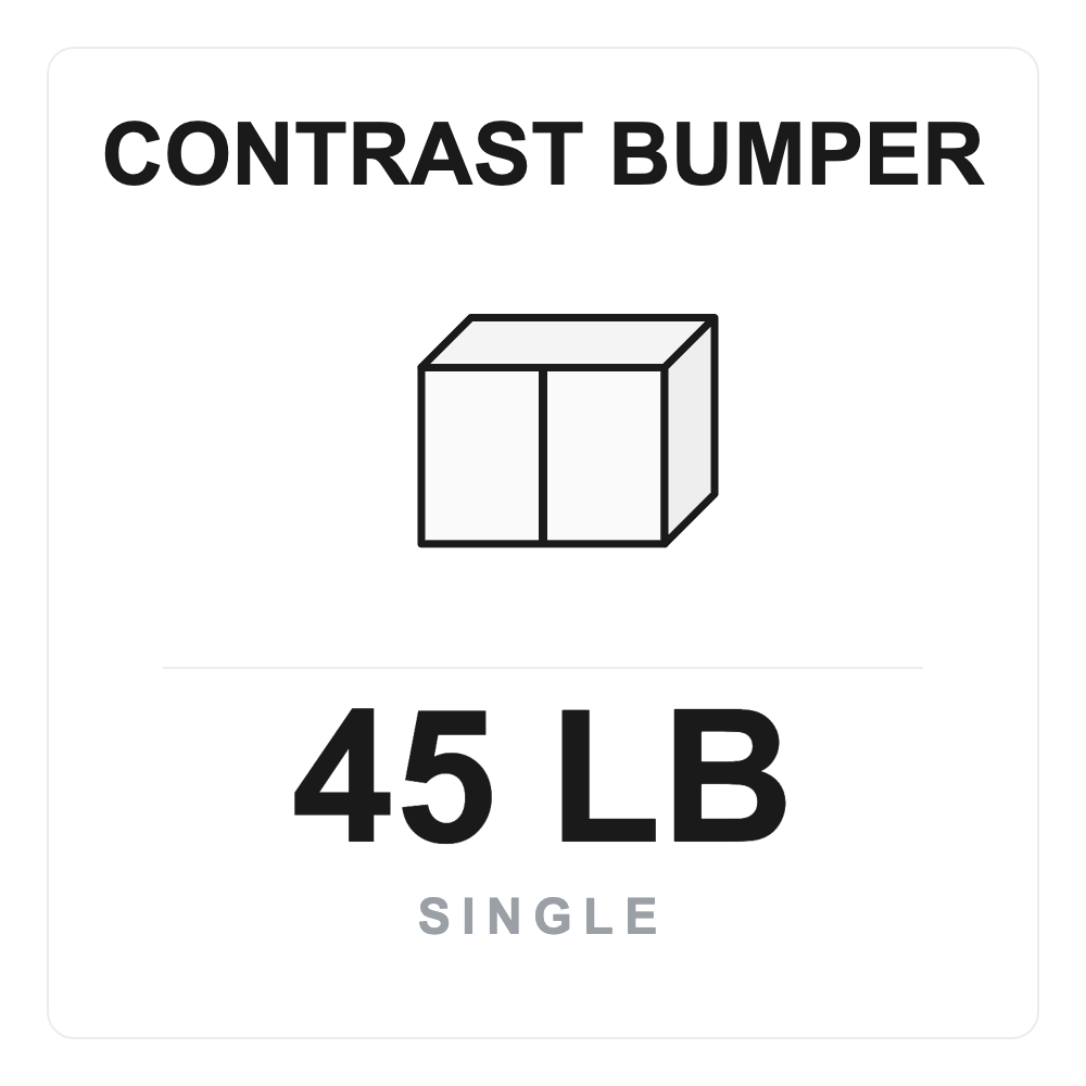 Contrast Bumper 45 LB Single box label