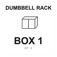 Dumbbell Rack Box 1 label