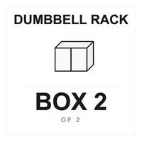 Dumbbell Rack Box 2 label